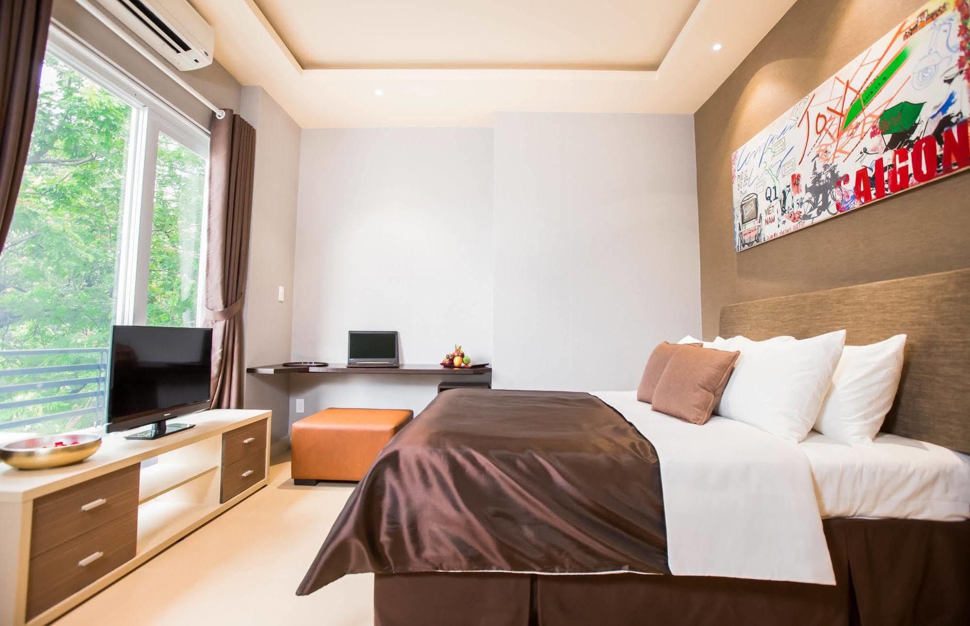 Aparthotel Compass Living Joy Ho-Chi-Minh-Stadt Exterior foto